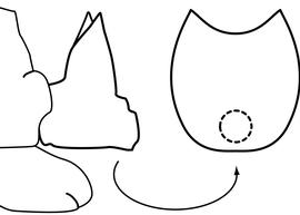Multiple views of petiole, adult worker. The petiolar node is excised medially to form a pair of dorsolateral spines.